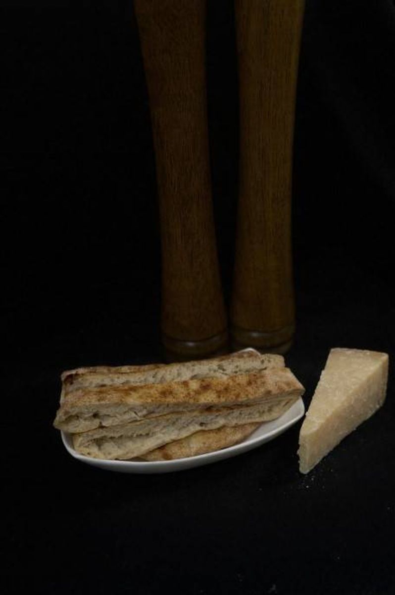 Focaccia cu Parmezan